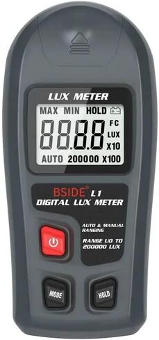 Digital Lux Light Meter for Photography Grow Plants LCD Pocket Light Meter Lux/FC Measure Tester Sensor Photometer in Kuwait