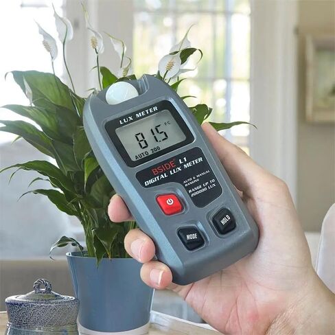 Digital Lux Light Meter for Photography Grow Plants LCD Pocket Light Meter Lux/FC Measure Tester Sensor Photometer in Kuwait