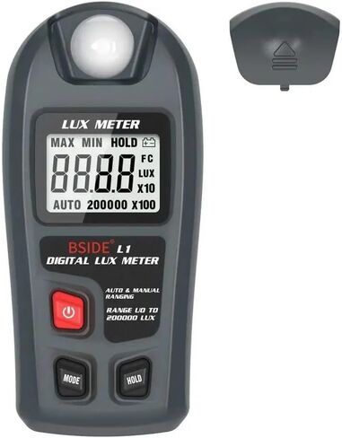 Digital Lux Light Meter for Photography Grow Plants LCD Pocket Light Meter Lux/FC Measure Tester Sensor Photometer in Kuwait