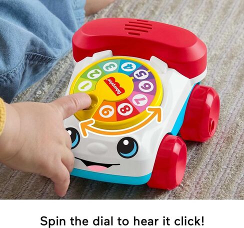 Fisher-Price Baby Toys Modern Classics Set of 3 Retro-Inspired Infant Activities for Developmental Play Ages 6+ Months in Kuwait