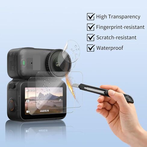 مجموعة ملحقات DJI Osmo Nano، حافظة واقية من السيليكون، حقيبة تخزين صغيرة، حامل مغناطيسي، واقي شاشة عالي الدقة، أغطية عدسات، حبال in Kuwait