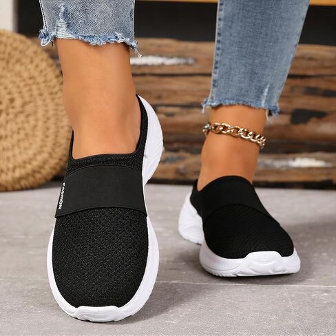 Women's Arch Support Mesh Mules,Lightweight Comfort Breathable Closed Toe Orthopedic Casual Walking Slide Clogs in Saudi Arabia