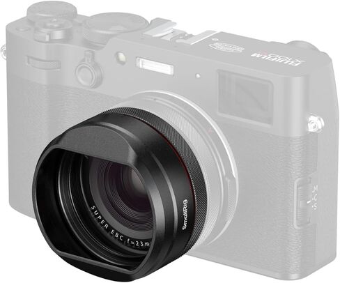 فلتر SMALLRIG للأشعة فوق البنفسجية مع طقم غطاء عدسة لـ FUJIFILM X100VI / X100V، فلتر للأشعة فوق البنفسجية مع نقل الضوء بنسبة 99%، مضاد للتوهج ومضاد للظلال، غطاء عدسة من سبائك الألومنيوم، أسود - 5850 in Kuwait