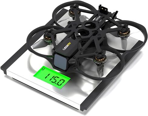 Caddxfpv Walksnail Gofilm 20 FPV Drone - 4K/60FPS Moolight Kit، تدعم الكاميرا لتسجيل 4K، طائرة بدون طيار صغيرة 160 درجة FOV مع كاميرا، طائرة سباق بدون طيار خفيفة الوزن 115 جرام، زمن استجابة منخفض 22 مللي ثانية، مستقبل ELRS، للطيران الداخلي والخارجي FPV in Kuwait