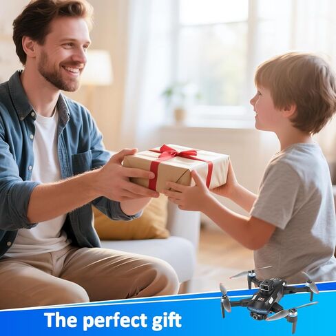 طائرة بدون طيار صغيرة مع كاميرات مزدوجة 4K، مفتاح واحد للإقلاع/الهبوط، محرك بدون فرش، تثبيت الارتفاع، طيران نقطة الطريق، وضع مقطوعة الرأس، قلب 360 درجة، بطاريتان، 3 أوضاع للسرعات، طائرة رباعية المروحية RC قابلة للطي للمبتدئين. in Kuwait