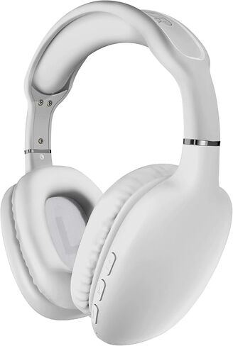 HyperGear Wireless Headphones Bluetooth Black- Noise Isolation Headphones Wireless Over The Ear Head Phones, Gym Headset Built-in Mic Controls Square Foam Cups Foldable Headphone for Women and Men in Saudi Arabia