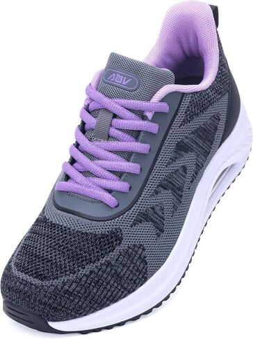 Women's Wide Walking Shoes Arch Support Orthotic Sneakers for Plantar Fasciitis Comfort Athletic Tennis Shoes for Gym Workout All-Day Wear US 6-11 in Kuwait