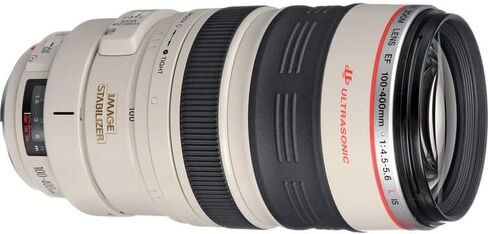 عدسة Canon EF 100-400mm f/4.5-5.6L هي عدسة USM | تكبير تليفوتوغرافي احترافي من سلسلة L مع تثبيت بصري للصورة وتركيز تلقائي سريع من النوع الدائري USM | للحياة البرية والرياضة (2577A002) + طقم الفلتر + المزيد in Kuwait