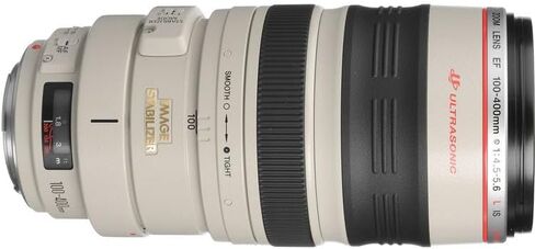 عدسة Canon EF 100-400mm f/4.5-5.6L هي عدسة USM | تكبير تليفوتوغرافي احترافي من سلسلة L مع تثبيت بصري للصورة وتركيز تلقائي سريع من النوع الدائري USM | للحياة البرية والرياضة (2577A002) + طقم الفلتر + المزيد in Kuwait