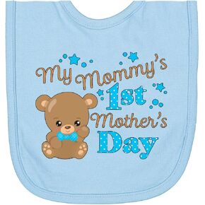 inktastic Mommys 1st Mothers Day-cute Baby Bear Newborn Bib in Kuwait
