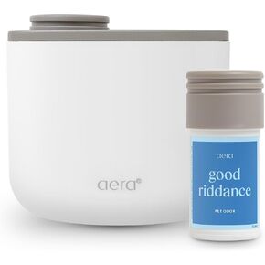 Aera Mini Home Fragrance Diffuser Plug in - Smart Home App Controlled, Compatible with Alexa - Hypoallergenic Scent Technology, Safe for Your Family and Pets - Mini Scent Capsules Sold Separately in Saudi Arabia