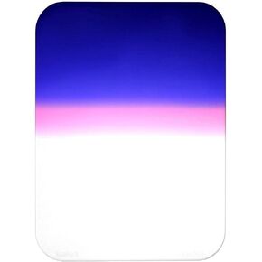 6.6 x 8.5 in. Pro Graduated Twilight Effect Filter Blue Pink & Clear in Kuwait