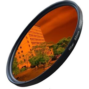 52-82 مللي متر Ir680 Ir720 Ir760 Ir850 Ir950 مرشح الأشعة تحت الحمراء 720nm مرشح عدسة الكاميرا للتصوير الفوتوغرافي الفني المثير للاهتمام (25 مللي متر ، IR950) in Kuwait