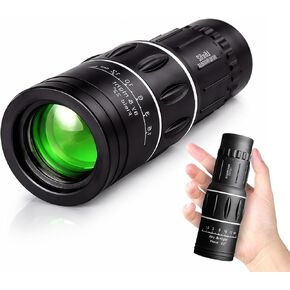 16X52 High Powered Monocular Telescope for Adults with Upgraded 52mm Objective Lens, Suitable as Mens Gifts Ideas for Camping, Hiking, Bird Watching and Hunting in Kuwait