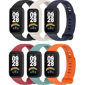 BabyValley متوافق مع Xiaomi Smart Band 9 Active Bands، حزام سيليكون ناعم مسامي مقاوم للماء لـ Xiaomi Smart Band 9 Active in Saudi Arabia