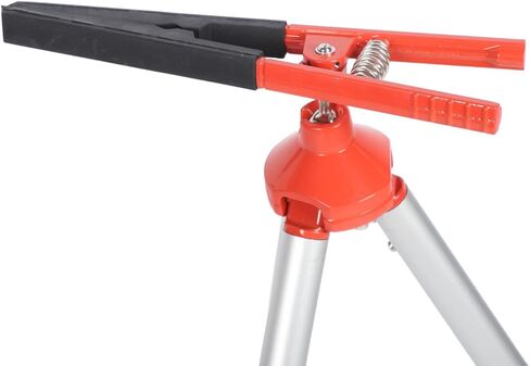 Goshyda Total Station Prism Pole Tripod قوي الدقة آليًا قابل للسحب من سبائك الألومنيوم توسيط قضيب المشبك لمواقع البناء والجسور 29.5-47.2 بوصة ارتفاع in Kuwait