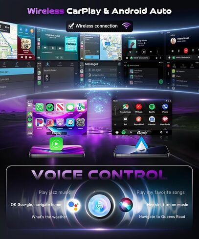 8 Core 2G+64G Car Radio Stereo for Honda Fit 2008-2013 Wireless Carplay Android Auto ، Podofo 10.1 inch 1280 * 720p IPS Screen Android 13 GPS WiFi Bluetooth DSP SWC Camera in Kuwait