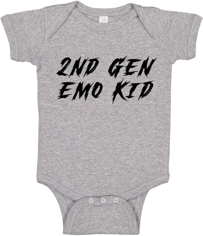 بدلة قطعة واحدة للأطفال من الجيل الثاني من Emo Kid أو قميص للأطفال الصغار هدية Emo للأب والأم in Kuwait