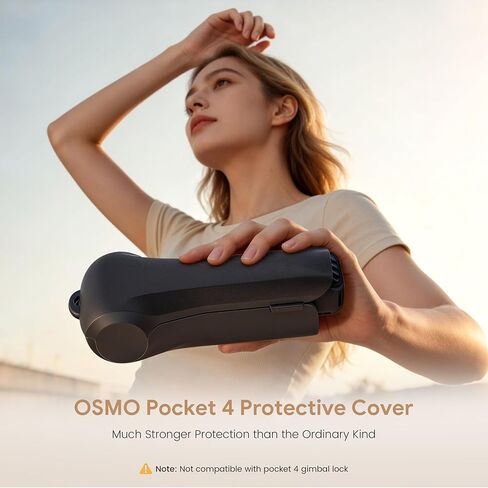 حافظة غطاء STARTRC PHOTO Pocket 4 لملحقات DJI Osmo Pocket 4، حافظة حماية كاملة مع 3 فتحات مرشح CPL/ND، انحراف مقاوم للصدمات وحماية الشاشة in Kuwait