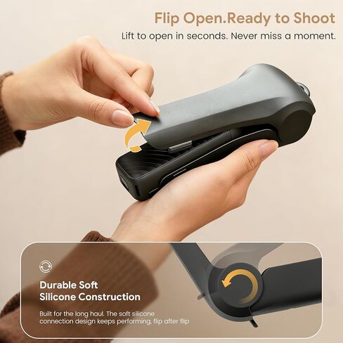 حافظة غطاء STARTRC PHOTO Pocket 4 لملحقات DJI Osmo Pocket 4، حافظة حماية كاملة مع 3 فتحات مرشح CPL/ND، انحراف مقاوم للصدمات وحماية الشاشة in Kuwait