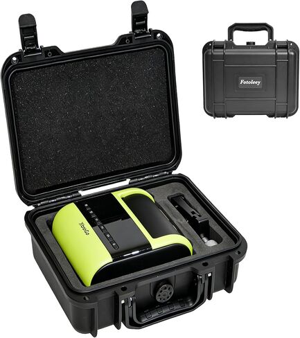 Fotoleey Carrying Case for XbotGo Falcon, Waterproof, Shockproof & Dustproof, Secure Lock & Ventilation System, Durable PP Plastic with EVA,for Storage & Travel in Kuwait