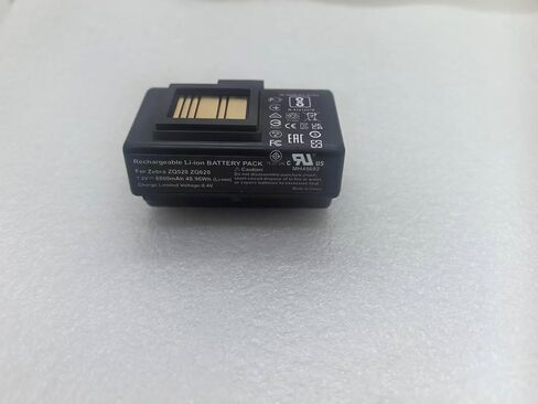 6800 مللي أمبير في الساعة لاستبدال بطارية الطابعة Zebra ZQ520 ZQ620، متوافقة مع ZQ520 ZQ620 QLN320 QLN220 ZQ521 ZQ511 ZQ610 إلخ | بطارية ليثيوم سميكة عالية السعة تدوم طويلاً in Kuwait