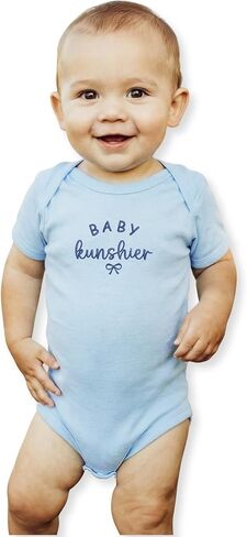EMBROLY Custom Name Baby Onesie for Pregnancy Announcement First Grandchild – Newborn Baby Shower Birthday Family Keepsake in Kuwait