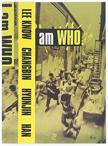 الألبوم المصغر الثاني لـ STRAY KIDS - أنا من [ WHO Ver. ] قرص مضغوط + كتاب صور + بطاقة صور + ملصق كلمات + مرآة in Kuwait