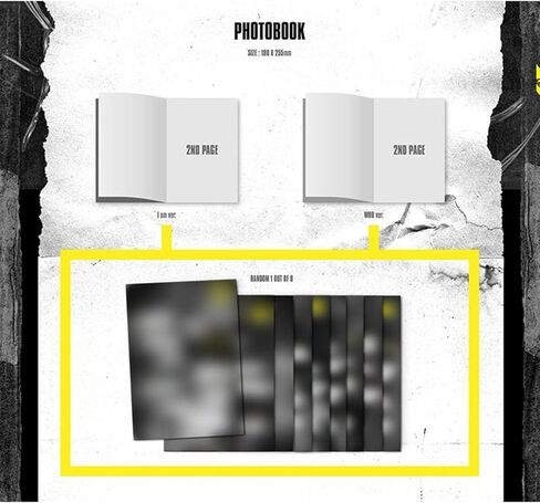الألبوم المصغر الثاني لـ STRAY KIDS - أنا من [ WHO Ver. ] قرص مضغوط + كتاب صور + بطاقة صور + ملصق كلمات + مرآة in Kuwait