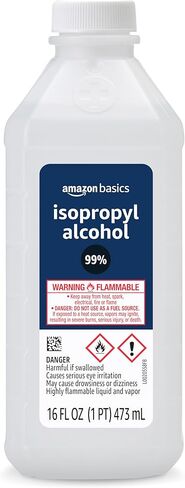 Amazon Basics 99% كحول الأيزوبروبيل للإسعافات الأولية للاستخدام الفني، 16 أونصة سائلة، عبوة واحدة (سوليمو سابقًا) in Saudi Arabia