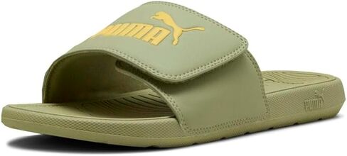 PUMA Mens Cool Cat 2.0 Slide Casual Sandals Casual - Green in Saudi Arabia