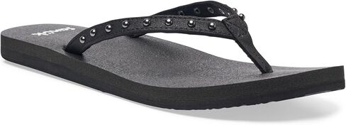 Sanuk Yoga Joy Womens Flip Flops | Yoga Mat Footbed | Sandals for Women | Womens Yoga Sandals | Women's Beach Sandals in Kuwait