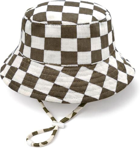 Baby Sun Hat Infant Toddler Summer Bucket Hat, Medical Cotton Yarn Sun Hats for Baby Boys Girls in Saudi Arabia