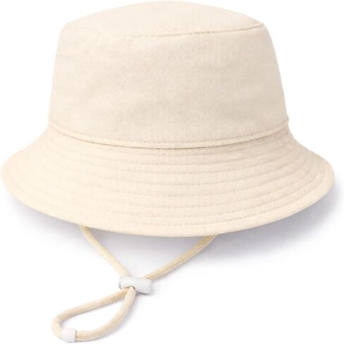 Baby Sun Hat Infant Toddler Summer Bucket Hat, Medical Cotton Yarn Sun Hats for Baby Boys Girls in Saudi Arabia