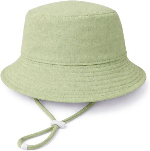 Baby Sun Hat Infant Toddler Summer Bucket Hat, Medical Cotton Yarn Sun Hats for Baby Boys Girls in Saudi Arabia