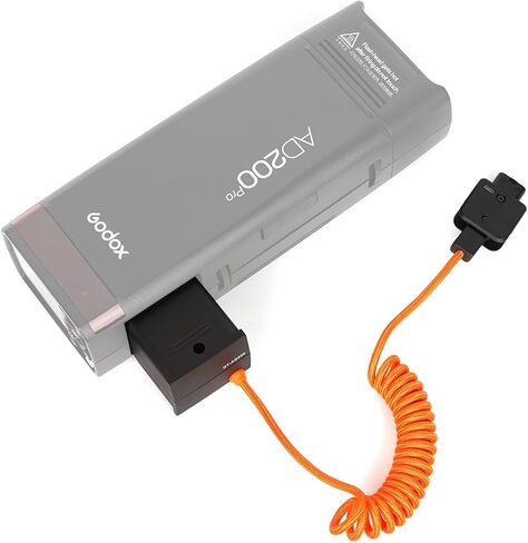 بطارية الدمية DT-AD200 مع قابس D-Tap بديل لـ Godox AD200/ AD200 Pro/ AD200 Pro II/ AD300 Pro Flash in Kuwait