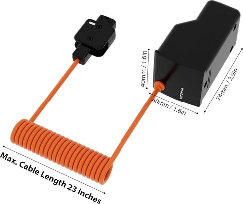 بطارية الدمية DT-AD200 مع قابس D-Tap بديل لـ Godox AD200/ AD200 Pro/ AD200 Pro II/ AD300 Pro Flash in Kuwait