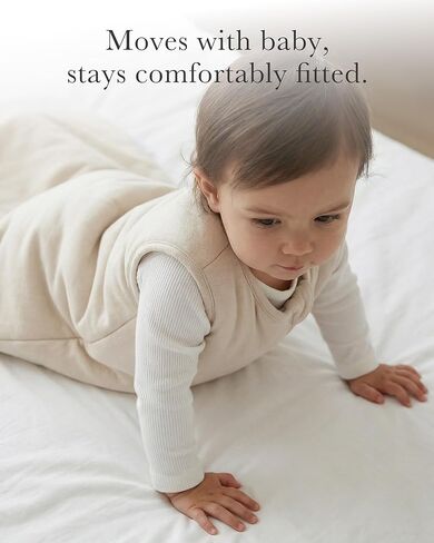 Bamboo Viscose 1.0 Tog Sleep Sack | Soft Breathable Baby Sleeping Bag, Wearable Blanket Baby, 2-Way Zipper in Kuwait