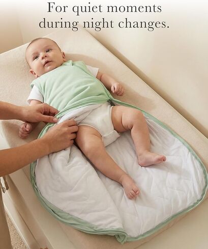 Bamboo Viscose 1.0 Tog Sleep Sack | Soft Breathable Baby Sleeping Bag, Wearable Blanket Baby, 2-Way Zipper in Kuwait