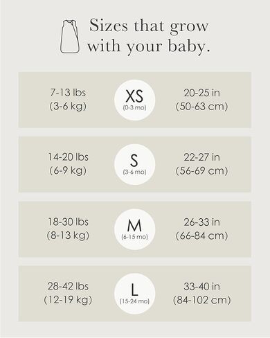 Bamboo Viscose 1.0 Tog Sleep Sack | Soft Breathable Baby Sleeping Bag, Wearable Blanket Baby, 2-Way Zipper in Kuwait