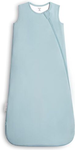 Bamboo Viscose 1.0 Tog Sleep Sack | Soft Breathable Baby Sleeping Bag, Wearable Blanket Baby, 2-Way Zipper in Kuwait