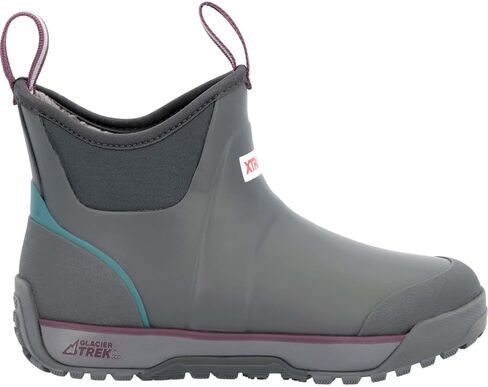 Xtratuf Women's Ice 6 Inch Rubber Ankle Deck Boot, Dark Shadow, Size 6 in Kuwait