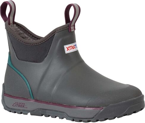 Xtratuf Women's Ice 6 Inch Rubber Ankle Deck Boot, Dark Shadow, Size 6 in Kuwait