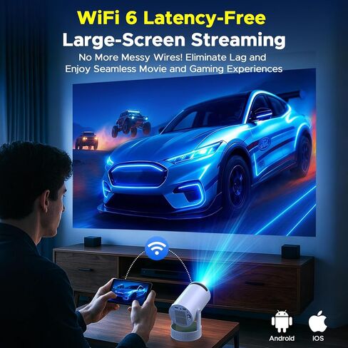 Mini Projector with WiFi and Bluetooth PR033 in Saudi Arabia
