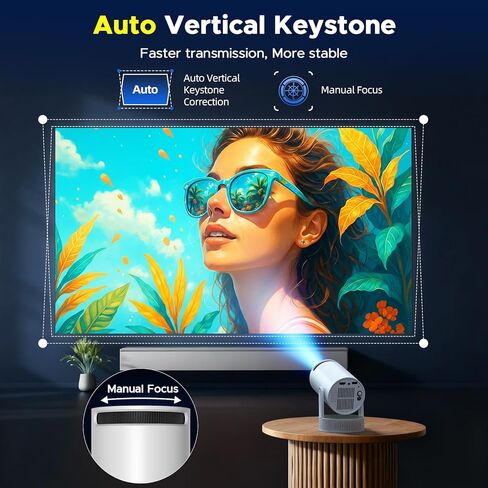 Mini Projector with WiFi and Bluetooth PR033 in Saudi Arabia
