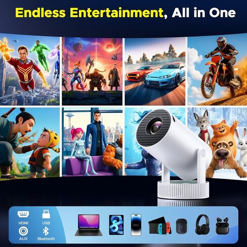 Mini Projector with WiFi and Bluetooth PR033 in Saudi Arabia