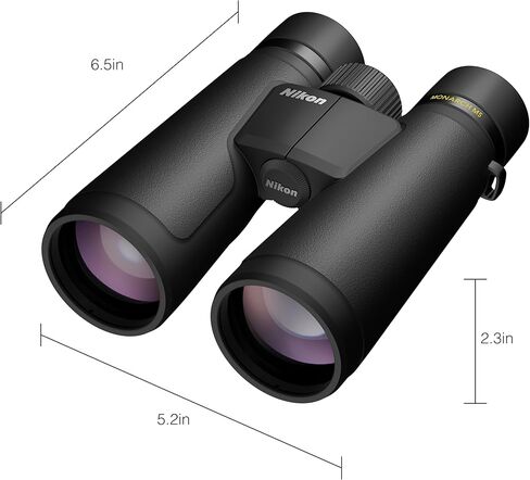 نيكون مونارك M5 10x50 مجهر | منظار موضوعي عالي التكبير مقاوم للماء ومقاوم للضباب ومزود بالمطاط مقاس 50 مم مع عدسات زجاجية متعددة الطبقات مطلية بـ ED | الحياة البرية مراقبة الطبيعة البصرية in Kuwait