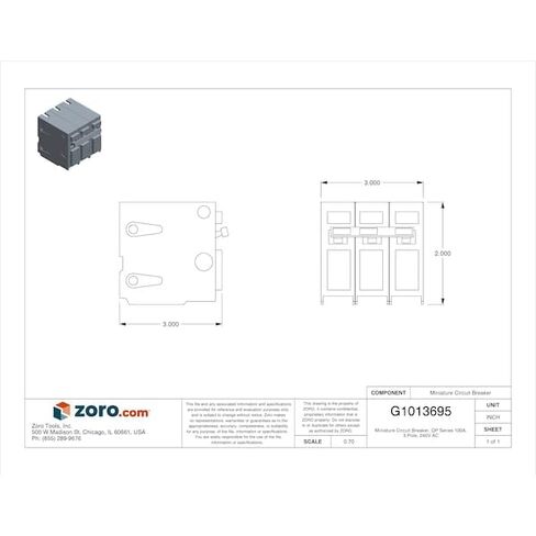 قاطع الدوائر Q3100 100-Amp من نوع QP in Kuwait