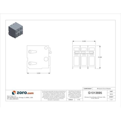 قاطع الدوائر Q3100 100-Amp من نوع QP in Kuwait