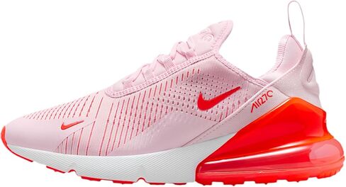 حذاء Nike Air Max 270 للنساء (رغوة وردية/أبيض/قرمزي ساطع) in Kuwait